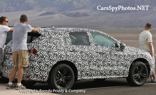 讴歌新跨界车谍照 RDX同底盘/洛杉矶亮相