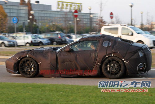 法拉利599改款车谍照 V12引擎/7速双离合