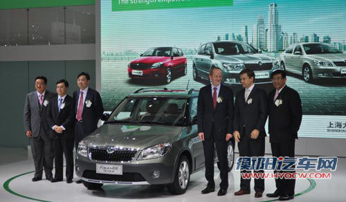 斯柯达Fabia Scout首次2011亮相广州车展