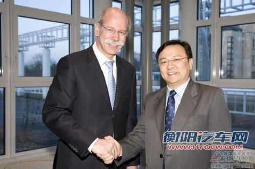 比亚迪戴姆勒合作计划将大量采用中方技术
