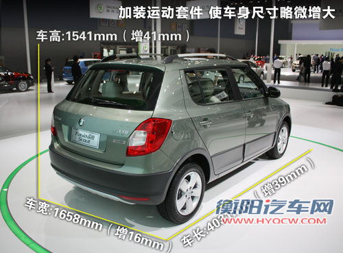 斯柯达-晶锐跨界“SUV”Scout 静态评测
