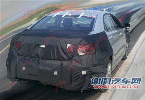 预计明年上市 新款荣威550谍照曝光