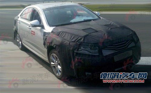 预计明年上市 新款荣威550谍照曝光