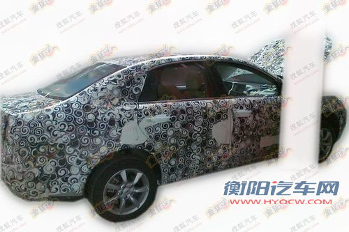 或2012年北京车展亮相 奇瑞M16谍照再曝