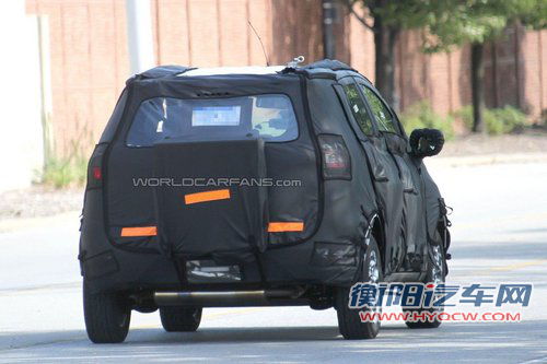 2013款福特新SUV曝光 增压引擎/明年发布