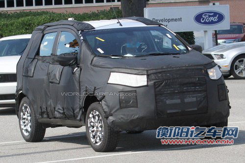 2013款福特新SUV曝光 增压引擎/明年发布