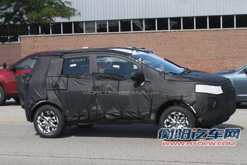 2013款福特新SUV曝光 增压引擎/明年发布