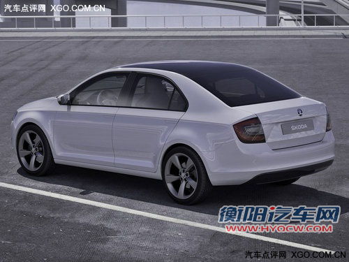 新一代明锐预览 斯柯达VisionD官图发布