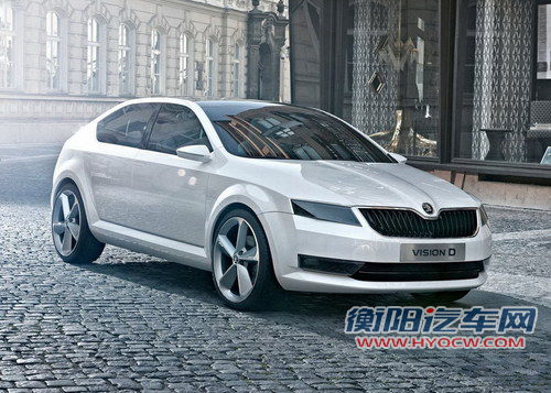 新一代明锐预览 斯柯达VisionD官图发布