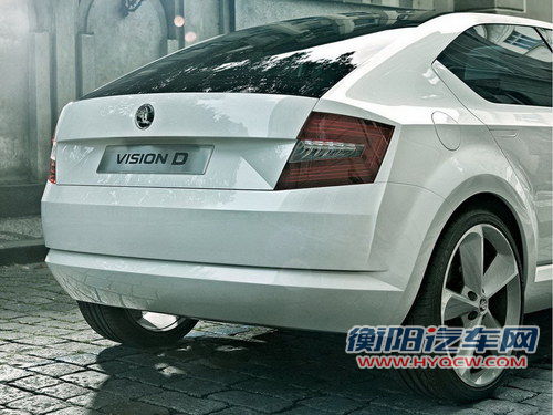 新一代明锐预览 斯柯达VisionD官图发布