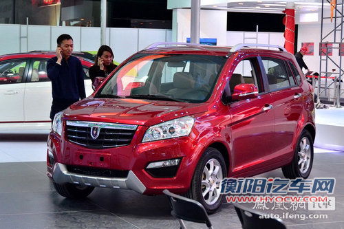 金杯首款SUV-S30明年1月上市 售6-8万元