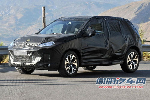 将于明年引入国内 标致2008路试再曝光