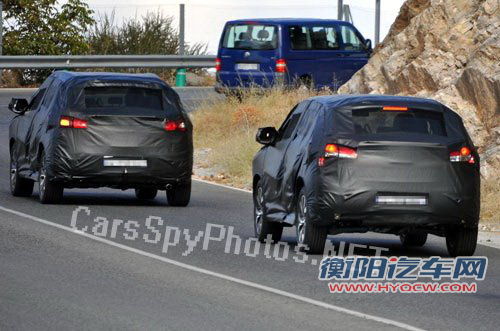 全新紧凑suv 标致2008路试谍照曝光