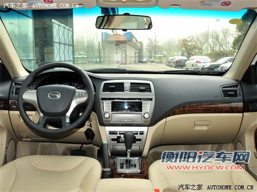 售价不变/内饰升级 2012款传祺2.0L上市