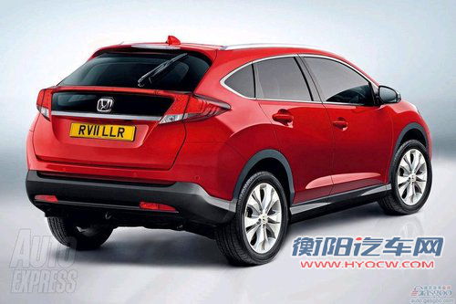 本田基于思域打造紧凑型SUV 剑指日产逍客