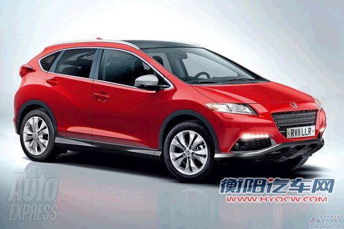 本田基于思域打造紧凑型SUV 剑指日产逍客