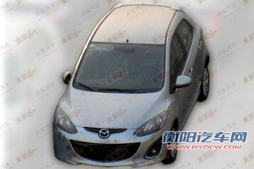 或上半年正式上市 改款马自达2国内曝光