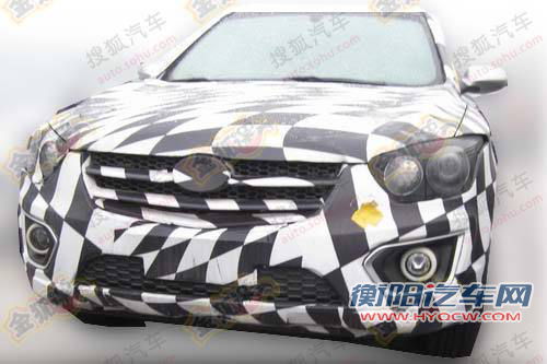 一汽奔腾SUV量产谍照曝光 2013年初上市