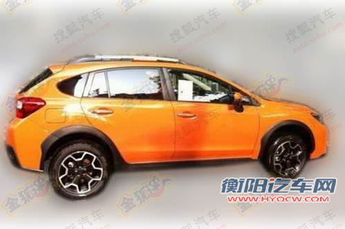 斯巴鲁XV国内清晰谍照