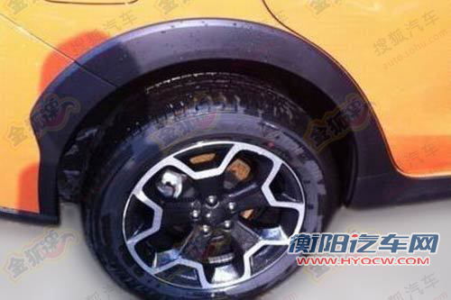 斯巴鲁XV国内清晰谍照