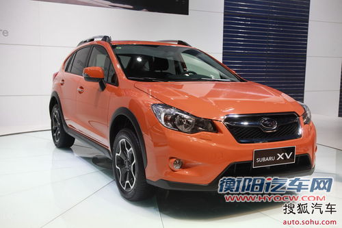 斯巴鲁XV 广州车展实拍