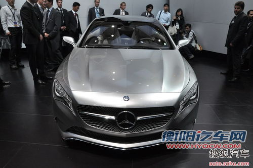 奔驰A级概念车上海车展实拍