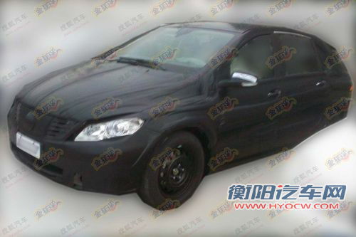 比亚迪戴姆勒&ldquo;GOLF&rdquo;实拍谍照首曝 北京车展发布