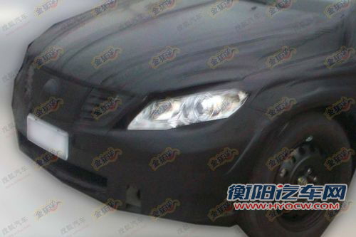 比亚迪戴姆勒&ldquo;GOLF&rdquo;实拍谍照首曝 北京车展发布
