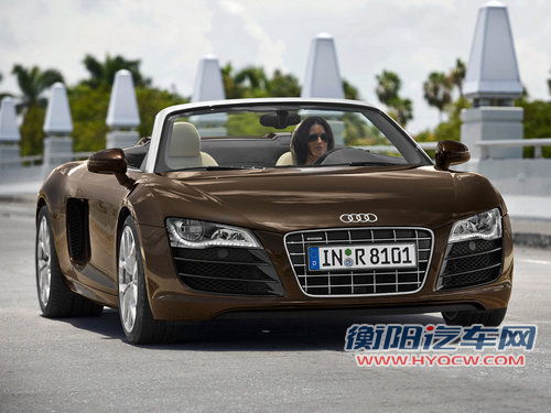 新奥迪R8车身轻量化 亮相莫斯科/后年上市