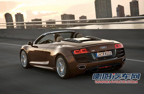 新奥迪R8车身轻量化 亮相莫斯科/后年上市