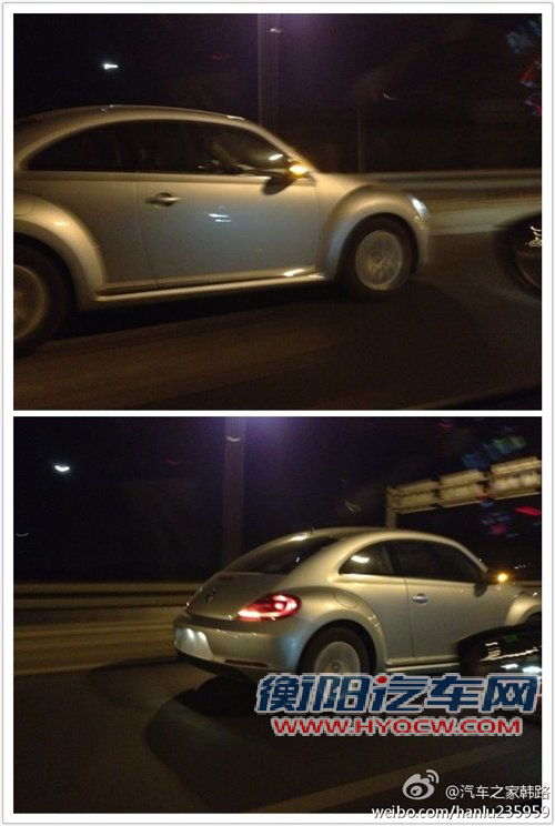 进口版车型现身国内 新甲壳虫或2月上市 汽车之家