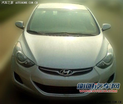 轴距或达2700mm 新伊兰特低配车型曝光 汽车之家