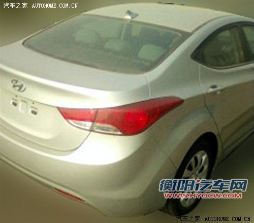 轴距或达2700mm 新伊兰特低配车型曝光 汽车之家