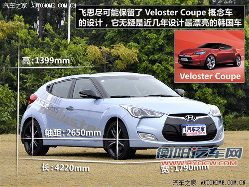 现代 现代(进口) veloster飞思 2011款 1.6l 自动旗舰版