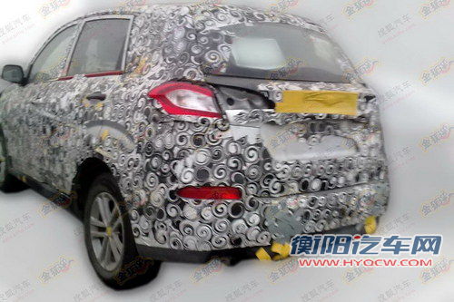 北京车展亮相 奇瑞瑞麒X3最新谍照曝光