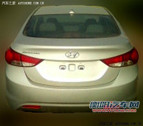 轴距或达2700mm 新伊兰特低配车型曝光 汽车之家