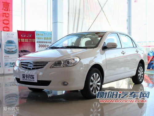 比亚迪汽车 2011款比亚迪G3 数智版