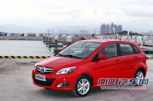 北京汽车E系3月19日正式上市 预计售6万起