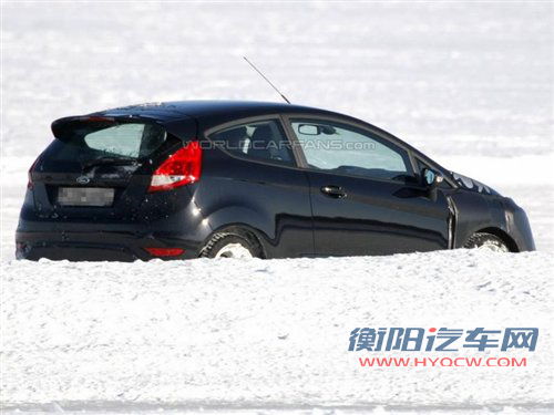 增加LED日行灯/配1.0T 新款嘉年华路试谍照