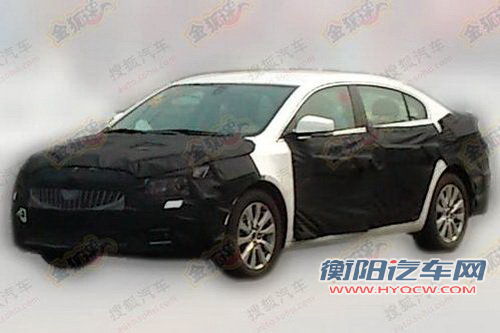 细节小修改 别克改款新君越谍照曝光 汽车之家