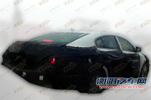 细节小修改 别克改款新君越谍照曝光 汽车之家