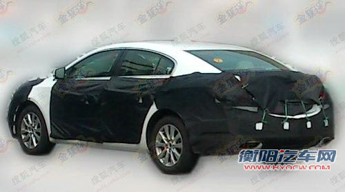 细节小修改 别克改款新君越谍照曝光 汽车之家