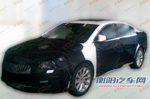 细节小修改 别克改款新君越谍照曝光 汽车之家