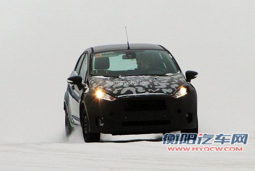 福特嘉年华谍照 搭1.0T引擎/新娱乐系统
