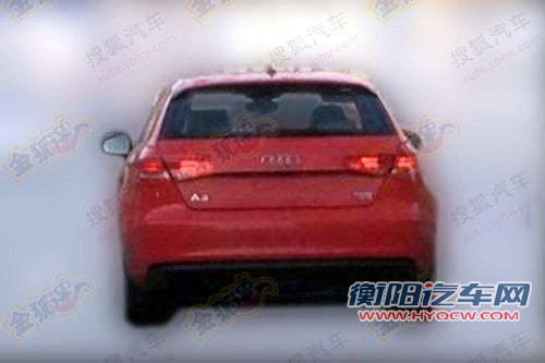 未来国产三厢车型 奥迪A3国内首次曝光