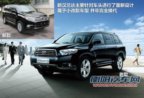 首推8款新车配老引擎 新汉兰达SUV参数曝光