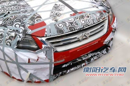 或定名A2/配二代发动机 奇瑞A16FL谍照