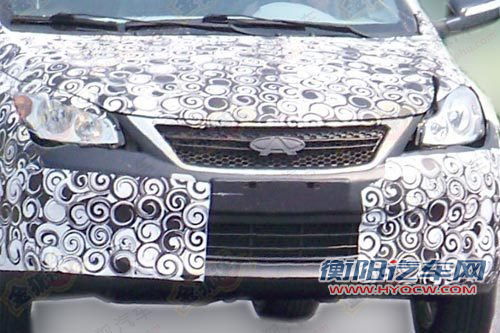 或定名A2/配二代发动机 奇瑞A16FL谍照