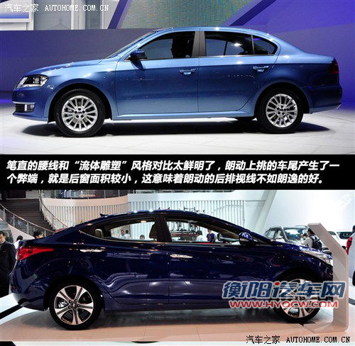 攻与守的对决 大众朗逸对比现代朗动