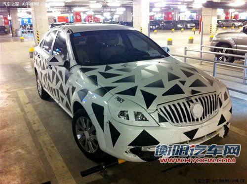 前脸造型小修改 别克新款凯越谍照曝光